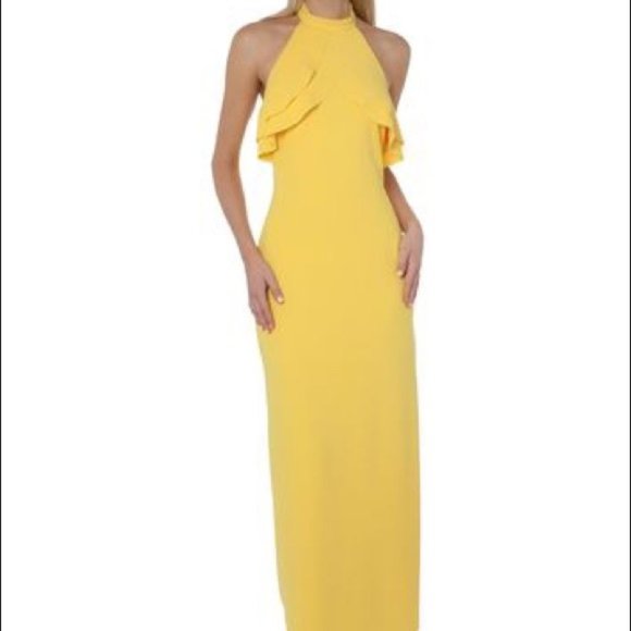 Bebe BLACK HALTER NECK DRAPED - Picture 8 of 10